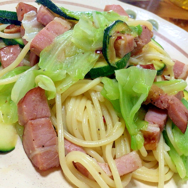 美味しい!ズッキーニパスタ